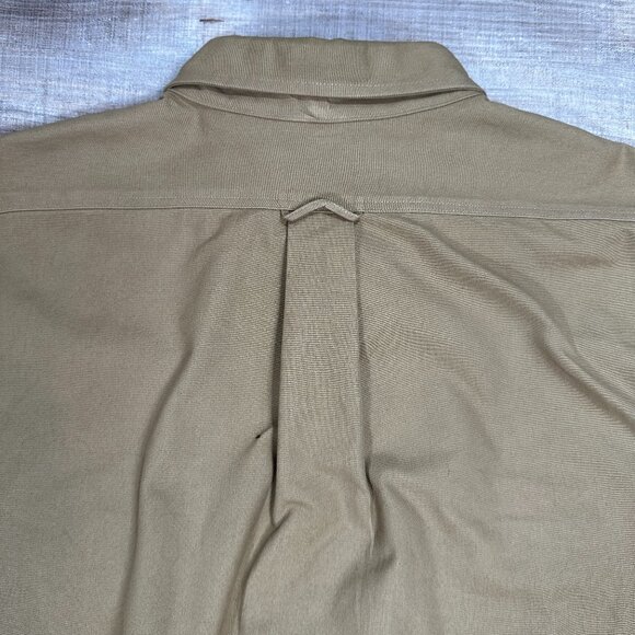 CC Filson Shirt Mens XXL Khaki Tan Canvas Heavyweight Workwear Outdoor Buttons - Picture 8 of 12